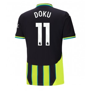 Manchester City Jeremy Doku #11 Gostujuci Dres 2024-25 Kratak Rukavima